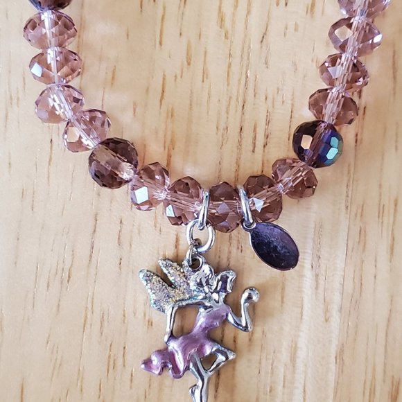 Kirk's Folly Purple Stone Fairy Bracelet - Picture 1 of 8